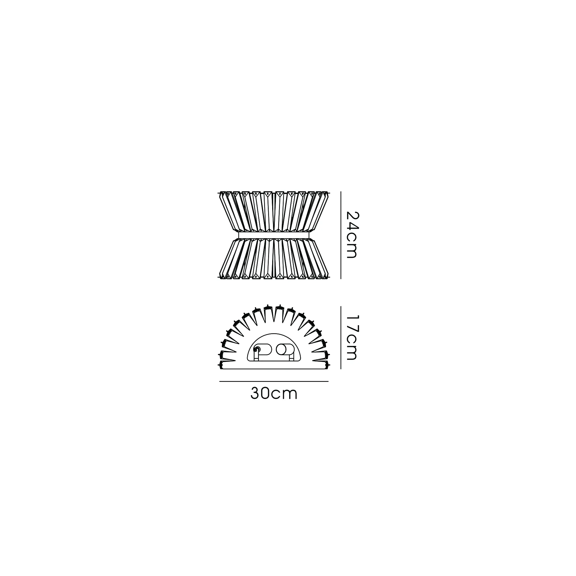 Vienna Crystal Wall Lights Diyas Flush Crystal Wall Lights